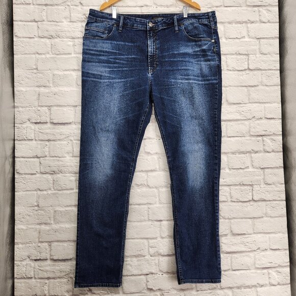 Silver Jeans Other - Silver Dark Wash Men's Straight Leg Denim Jeans 44/34